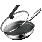 Cyrder Hybrid Nonstick 12.5INCH 316 Stainless Steel Pan Pfoa Wok Dishwasher New. Price: $92.00.