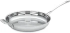 422-30H Contour Stainless 12-INCH Open Skillet With Helper Handle New. Price: $84.44.