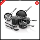 Ninja Foodi Neverstick Essential 10-PIECE Cookware Set, C19010 New. Price: $156.65.