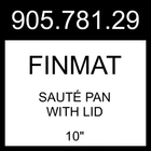 Ikea Finmat Saut Pan With Lid Copper/stainless Steel 10" 905.781.29 New. Price: $194.99.
