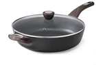Sensarte 12" Nonstick Deep Frying Pan W/ Lid 5QT, Pfoa/pfos Free New. Price: $37.98.
