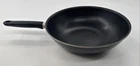 Pampered Chef Wok 12 Inch Nonstick Skillet For Stir Fry 19" With Handle Lid Used. Price: $37.95.