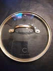 Curtis Stone 7.5 Vented Clear Glass Replacement Lid Only Fits In. Pan Used. Price: $15.65.