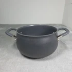 Belgique HS10820, 3 Qt Hard Anodized Round Pot W/2 Handles Used. Price: $22.50.