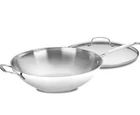 Genuine Cuisinart 726-38H Chef's Classic 14 Inch Stir-fry Pan Brand New. Price: $36.00.