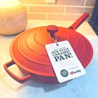 Acuity Branded Non-stick Ceramic Pan Red Skillet With Self-basting Lid New. Price: $36.00.