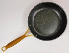 Thyme & Table Non-stick 8" Inch Gold Fry Pan With Stainless Steel Induction Base New. Price: $9.80.