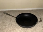 All-clad Metalcrafters 12 Pan Nonstick Hard-anodized 30CM Frying Used. Price: $44.07.