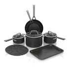 Ninja Neverstick Professional Hard-anodized 12-PIECE Cookware Set C39012 New. Price: $160.00.