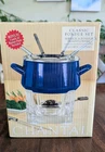 Vintage Ceramic Chantal Fondue Set. Brand New Box. Never Used.. Price: $55.00.