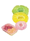 Elastic Food Covers, Plastic Kitchen Storage Lids For Meal Green,pink,yellow New. Price: $11.38.