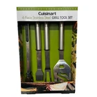 Cuisinart 4-PIECE Stainless Steel Tool Set New. Price: $17.99.