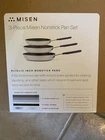 Misen Frying Pro Nonstick #MK2117-2 Set Of 3 8"10"12" W/ Lids & Savers! New. Price: $233.77.