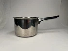 Sitram Bistro Pro Stainless Steel 1 Qt Sauce Pan France 6" X 4" Used. Price: $29.95.