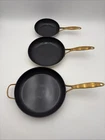Greenpan Jewel Pro Ceramic Non-stick 3-PIECE Fry Set Used. Price: $37.97.