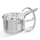 Sunhouse 3 Qt Stainless Steel With Lid, Small Quarts, Saucepans New. Price: $43.68.