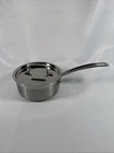 Cuisinart 1.5Q Sauce Pan & Lid Induction MCP19 -16N Stainless Steel Cookware Used. Price: $28.99.
