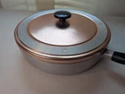 Famous Chef Extra Thick Aluminum Pan For Waterless Cooking. Never Used. Price: $29.00.