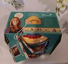 Set Of 2 Pioneer Woman - Dazzling Dahlias Mini Dutch Ovens 1.05QT. 993ML New. Price: $39.99.