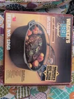 Wagner 1891 Original Cast Iron 5QT Dutch Oven With Glass Lid Made Usa Used. Price: $40.00.