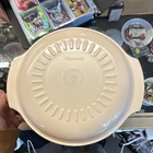 Tupperware Microwave Cooker Beige Plastic Model 3048-L 12IN Multi-piece Set Used. Price: $29.87.