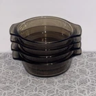 Lot Of 4 Vintage Lovenware Smoke Color Casserole Baking Dish Bowl 1072 12OZ Usa Used. Price: $15.00.