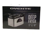 Ovente 2L Electric Deep Fryer Stainless Steel With Removable Basket FDM2201BR New. Price: $29.99.