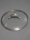 Belgique 10" Replacement Glass Lid W/vent For Stock Pot Saucepan Skillet Used. Price: $15.00.