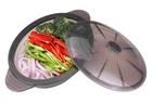 Microwave Steamer Collapsible Bowl-silicone With Handle & Lid For Meal. Price: $29.49.