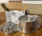New Krona Norpro Silver Stainless Steel 8 Cup Multi Pot With Straining Lid. Price: $33.99.