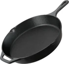 Victoria 12-INCH Skillet, Pre-seasoned Cast-iron Frying Pan With Long New. Price: $49.73.