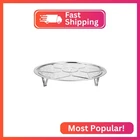Uxcell Stainless Steel Steamer Rack With Stand, 11 Inch Pot Steaming Tray For New. Price: $21.05.