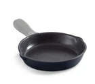 Zakarian By Dash 6" Cast-iron Skillet W/ Silicone Handle Black New. Price: $22.99.