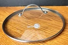 Greenpan Glass Oem Replacement Lid Stainless Steel Handle 9.5" Cookware Pot Used. Price: $12.99.