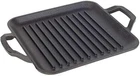 Lodge Cast Iron Chef Collection Square Grill Pan, Pre-seasoned 11 In New. Price: $24.99.