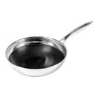 Frieling Black Cube 9-1/2 Inch 2.5 Quart Stainless/nonstick Hybrid Chef's Pan New. Price: $119.95.