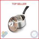 Teamfar Saucepan With Lid, 2 Qt Cooking Pot Milk Stainless Steel, Prof New. Price: $26.71.