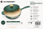 Creuset Holly Collection Saucier Pan Artichaut (2.25 Qt) With Embossed Lid New. Price: $294.95.