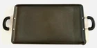Circulon Nonstick Double Burner Griddle W/ Handles, Pour Spout 18" X 10" 2" Used. Price: $35.00.