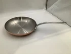 Mauviel M'150 Copper Frying Pan With Cast Stainless Steel Handle, 10.2 In. New. Price: $147.67.
