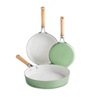 Nordic Ware Cardamom 3 Piece Nonstick Frying Pan Set New. Price: $183.50.