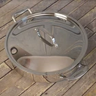 Cuisinart Cookware Stainless Steel 5.5 Quart Casserole Pan With Lid 755-30 Clean Used. Price: $89.99.