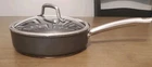 Anolon 10 Inch Frying Pan Dark Grey With Lid Quart QQ23T Used Has Wear. Price: $19.99.