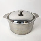 Triplinox 18-10 Stainless Steel Dutch Oven Stock Pot W/ Lid Made France Used. Price: $44.99.