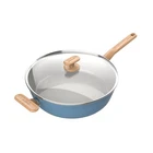 Goodcook Healthy Ceramic Titanium-infused 11 Jumbo Cooker With Lid, Light Bl... New. Price: $71.42.