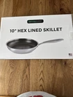 10" Hex Lined Skillet Servappetit WP285 New. Price: $29.95.