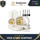 Carote 19PCS Nonstick Cookware Set With Detachable Handle, Induction Compatible New. Price: $94.99.