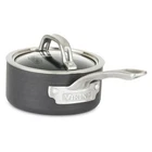 Viking Sauce Pan With Glass Lid Hard Anodized 1 Quart Gray New. Price: $117.34.