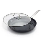 Chatham Black Prime Midnight Hard Anodized Healthy Ceramic Nonstick 12" Frying New. Price: $71.08.