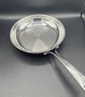 Preowned Kitchenaid Stainless Steel Induction 10 Inch Frying Pan Skillet Red Used. Price: $34.00.